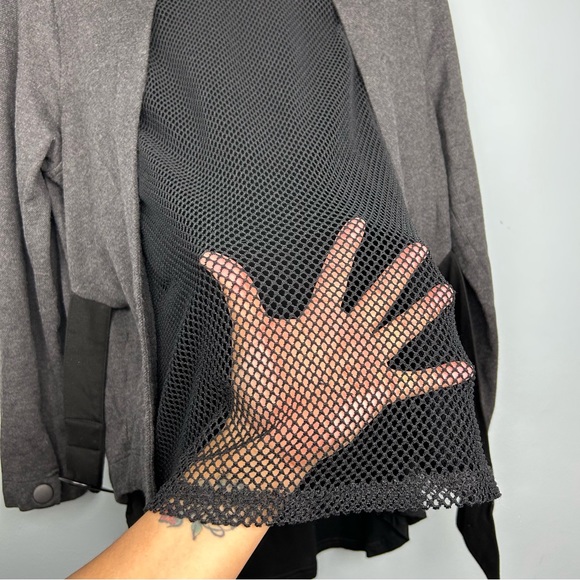 Cabi love carol collection modern mesh back jacket full zip front side M - Picture 8 of 16